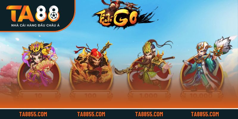 Trò chơi slot dựa trên cốt truyện Tam Quốc, sống động và kịch tính